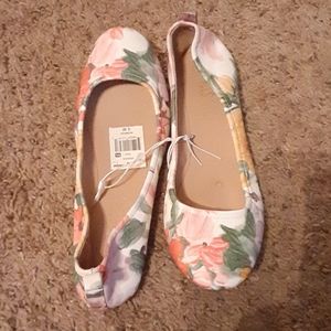 Floral Flats